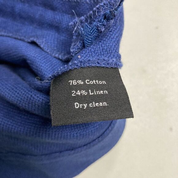 ROCK & REPUBLIC Women’s Blue Moto Studded Vest Size Medium - Picture 7 of 12